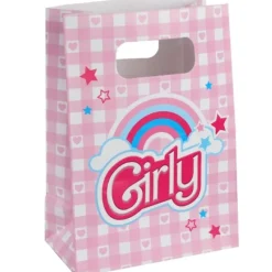 10 sachets en papier - 13 x 7 x 18 cm - Collection Girly