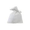 5 sachets en toile avec effet lin - Couleur au choix