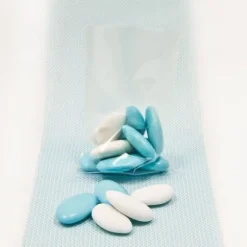 25 Sachets transparents Alimentaires avec Rabat Autocollant