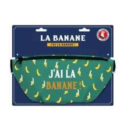 Sacoche banane "J'ai la banane !" - Collection Claquettes Chaussettes