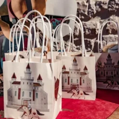 4 Sacs Cadeaux - Collection Chevalier Bordeaux