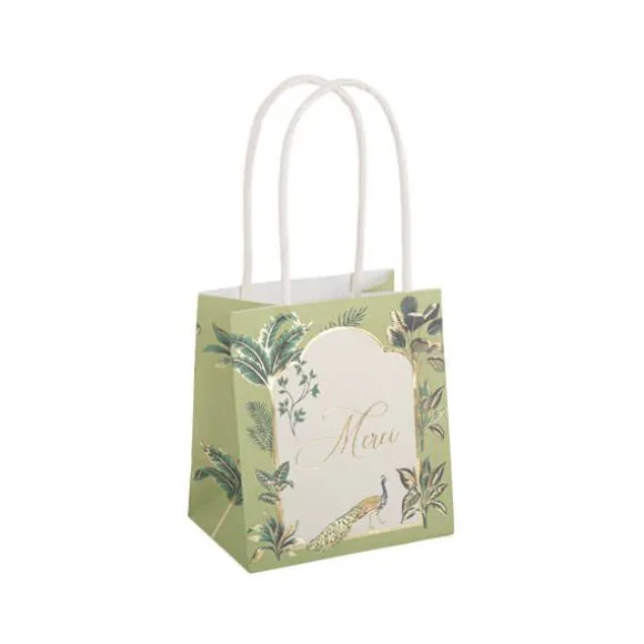 6 Sacs Cadeaux - Collection Tropical Peacock