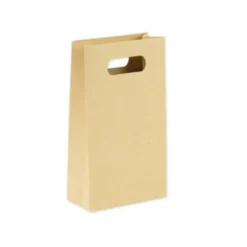 6 sacs cadeaux en papier - 18 cm - Couleur au choix