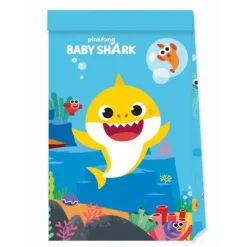 4 Sacs Cadeaux en papier FSC® - Baby Shark™