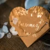 10 Sacs Cœurs - Parsemez l'Amour - Kraft et Cuivre