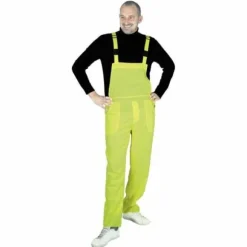 Salopette Jaune Fluo Adulte - Taille Unique