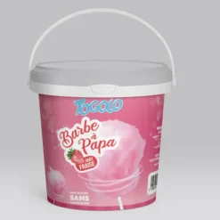 Seau de barbe à papa à la fraise - TOGOLO - 50 g