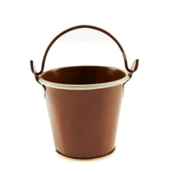 Seau pour confiseries - Couleur Chocolat