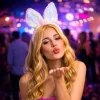 Serre-tête de Lapin à LED