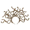 Serre-tête doré de Méduse pour femme