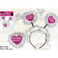 Serre-tête et Badge Future Mariée - Enterrement de Vie de Jeune Fille