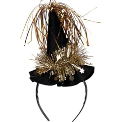 Serre-tête Mini Chapeau Sorcière Femme