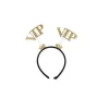 Serre-Tête pailleté VIP Or