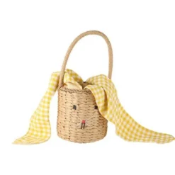 Serre-tête pour Pâques - Oreilles de lapin avec fleurs - Couleur Aléatoire