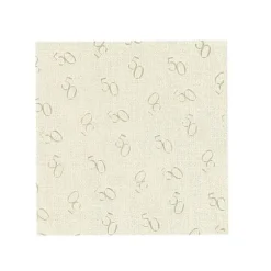 15 serviettes cocktail en papier - 24 x 24 cm - Collection Gold'n Age - Âge au choix