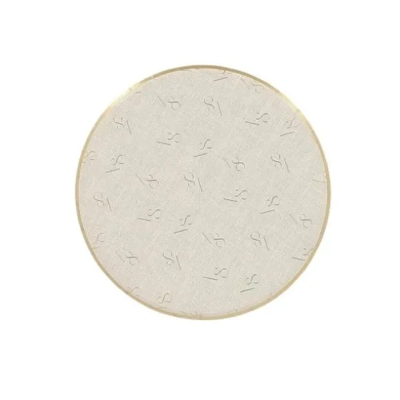15 serviettes cocktail en papier - 24 x 24 cm - Collection Gold'n Age - Âge au choix
