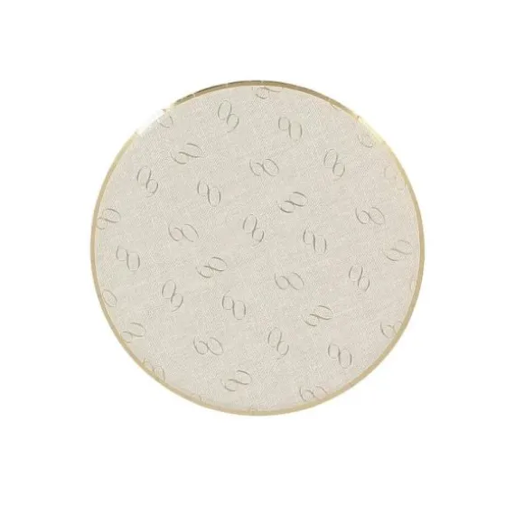 15 serviettes cocktail en papier - 24 x 24 cm - Collection Gold'n Age - Âge au choix