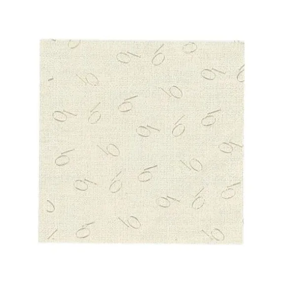 15 serviettes cocktail en papier - 24 x 24 cm - Collection Gold'n Age - Âge au choix