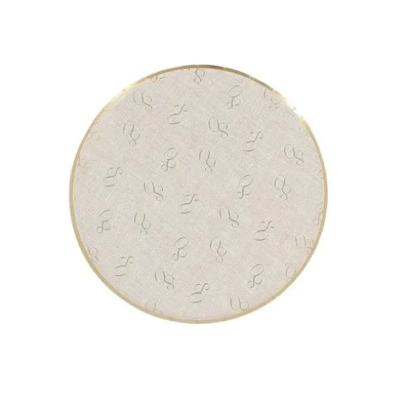 15 serviettes cocktail en papier - 24 x 24 cm - Collection Gold'n Age - Âge au choix
