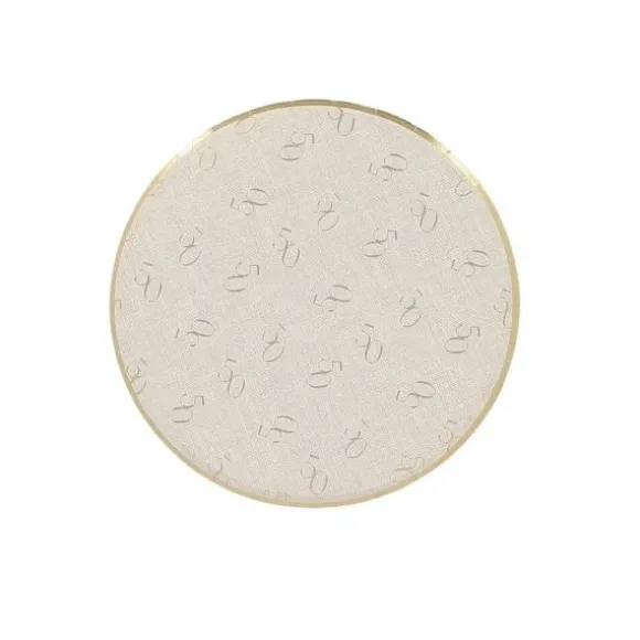 15 serviettes cocktail en papier - 24 x 24 cm - Collection Gold'n Age - Âge au choix