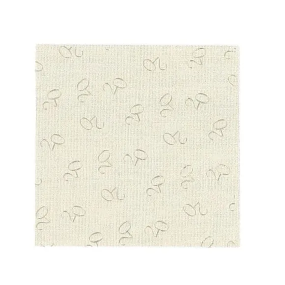 15 serviettes cocktail en papier - 24 x 24 cm - Collection Gold'n Age - Âge au choix