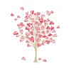 20 serviettes cocktail en papier - 25 x 25 cm - Love Tree