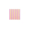 20 serviettes cocktail en papier - 24 x 24 cm - Collection Pink Lemonade