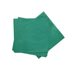 25 serviettes cocktail en papier - 21 x 21 cm - Couleur au choix
