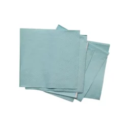 25 serviettes cocktail en papier - 21 x 21 cm - Couleur au choix