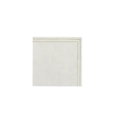20 serviettes cocktail en papier - 24 x 24 cm - Collection Communion Effet Lin et Or
