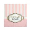 20 Serviettes - Collection "Mademoiselle Rose"