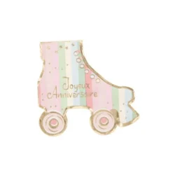 16 Serviettes - Collection Mahault Pastel et Or
