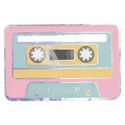 16 serviettes en forme de cassette - 19 x 29 x 16 cm - Collection 90's Party