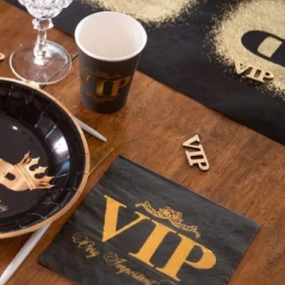 10 Serviettes en papier - Collection VIP