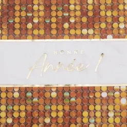10 serviettes en papier FSC® - Nouvel An - 33 x 33 cm - Collection Bonne Année Disco