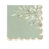 16 serviettes en papier FSC® - 33 x 33 cm - Collection Greenery