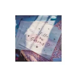 16 Serviettes en papier - Gender Reveal - Fille ou Garçon ?