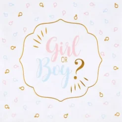 20 Serviettes en papier - Girl or Boy ?