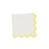 10 serviettes en papier - 33 x 33 cm - Collection Mix & Match - Couleur au choix