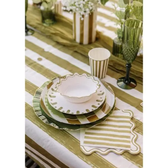 10 serviettes en papier - 33 x 33 cm - Collection Mix & Match - Couleur au choix