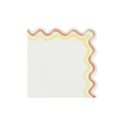 16 serviettes en papier - 33 x 33 cm - Collection Fizz Agrume
