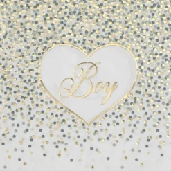 20 serviettes en papier - 33 x 33 cm - Collection Girl & Boy - Couleur au choix