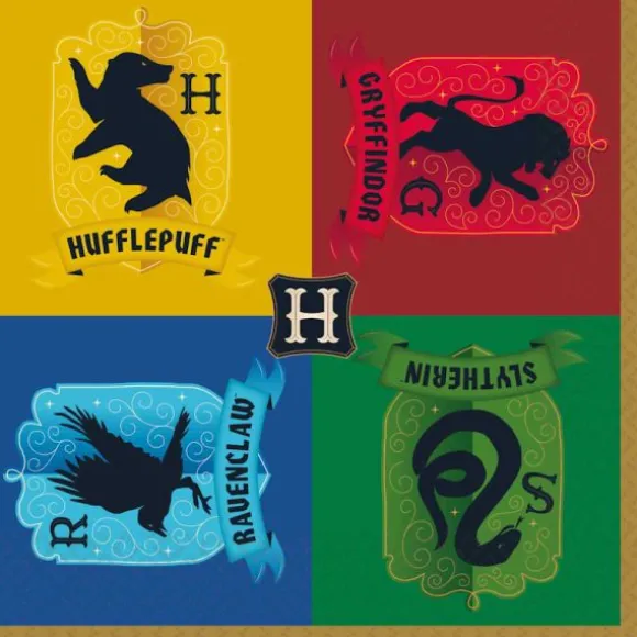 16 serviettes en papier - 33 x 33 cm - Harry Potter™