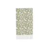 16 serviettes à franges en papier - 20 x 40 cm - Collection Botanica Verde