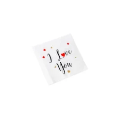 16 Serviettes - I Love You