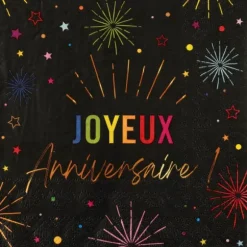 12 serviettes