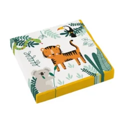 16 Serviettes - Les Animaux de la Jungle
