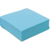 50 Serviettes Microgaufrées - Bleu Caraïbes