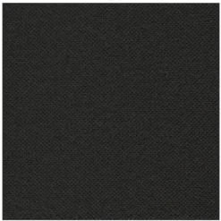 50 serviettes micro-gaufrées sans lisière - Noir
