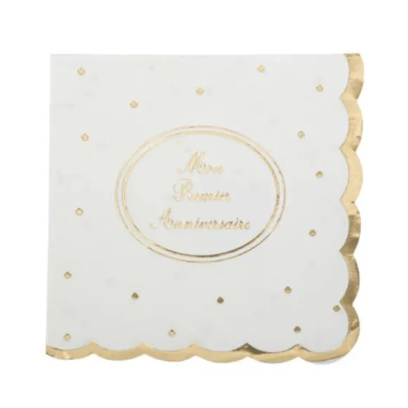 16 Serviettes - Mon Premier Anniversaire